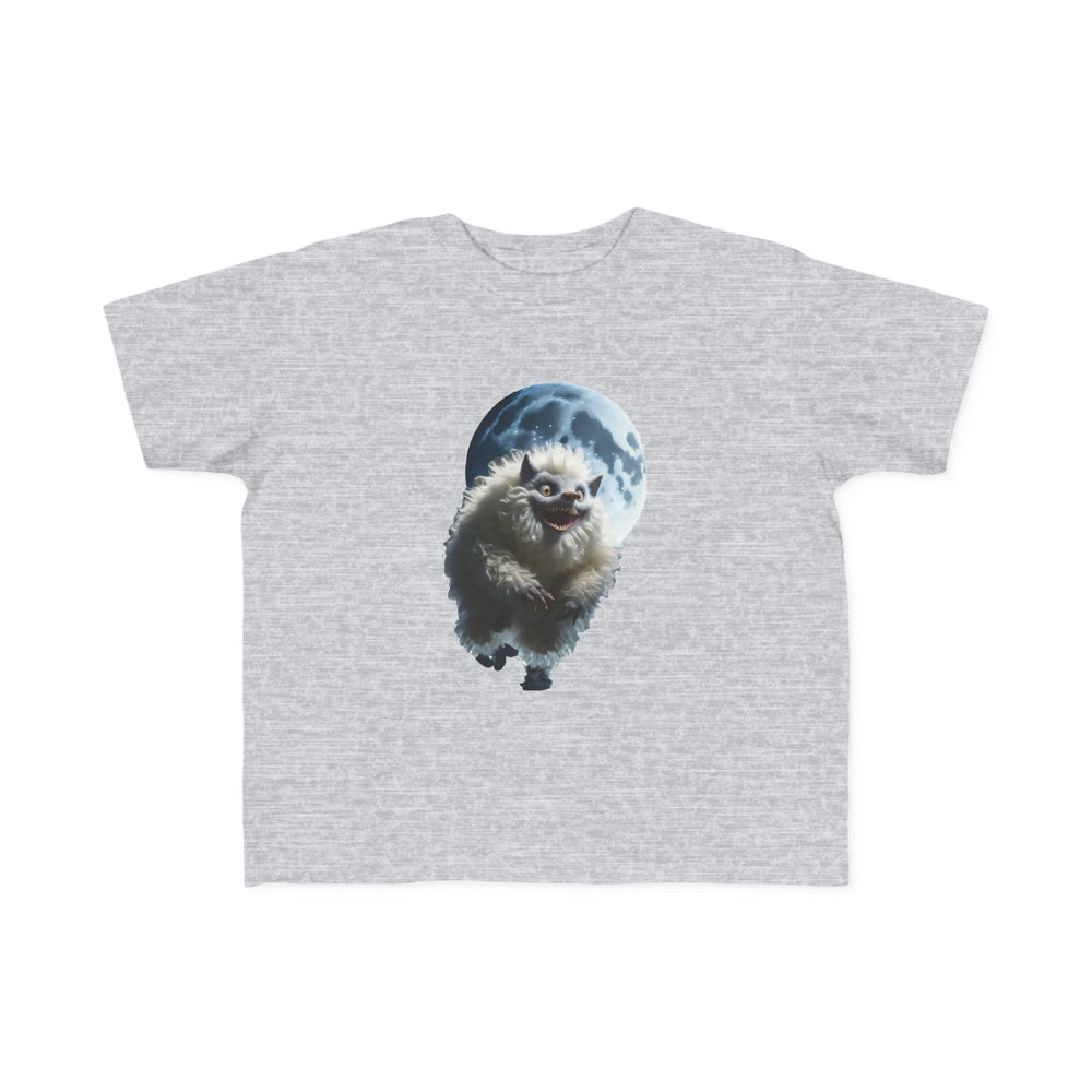 Whity Monster – Feines Jersey-T-Shirt für Kleinkinder