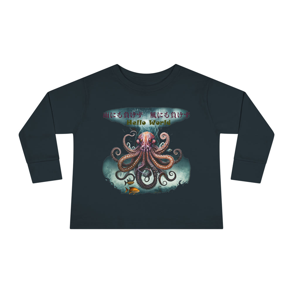 Octopus Clone New - Toddler Long Sleeve Tee